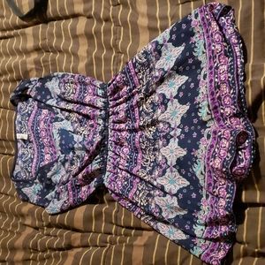 Purple romper